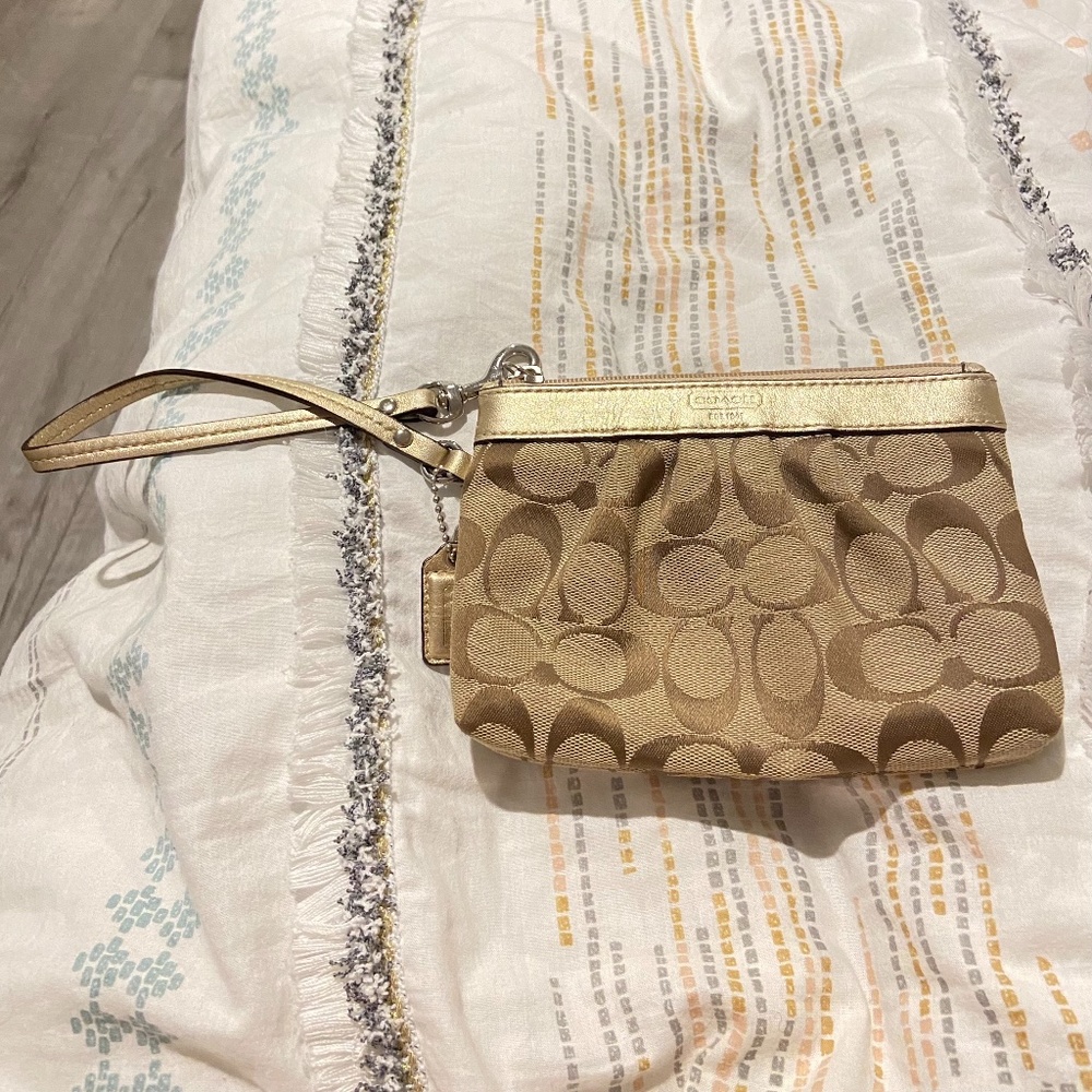 Vintage Coach Wristlet/Purse